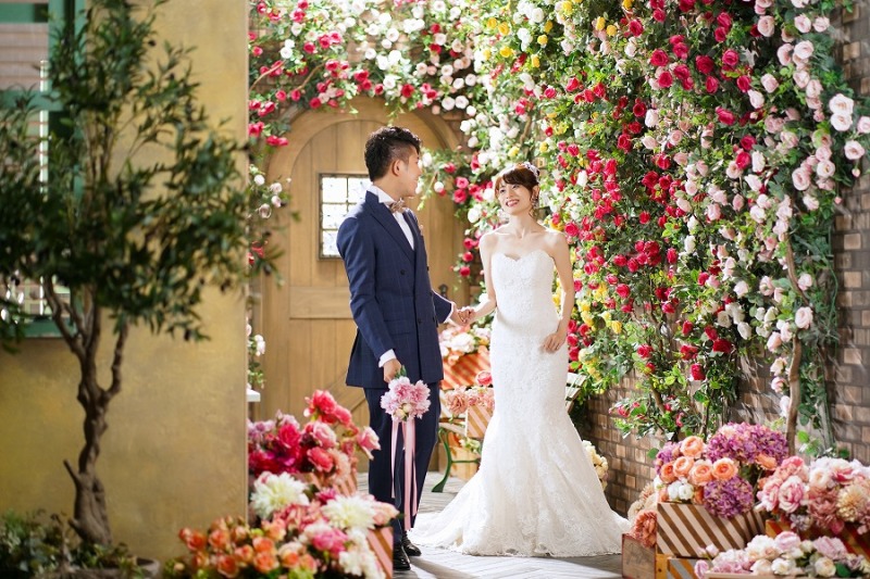 お庭をお散歩♪