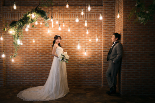 幻想的な光に包まれて