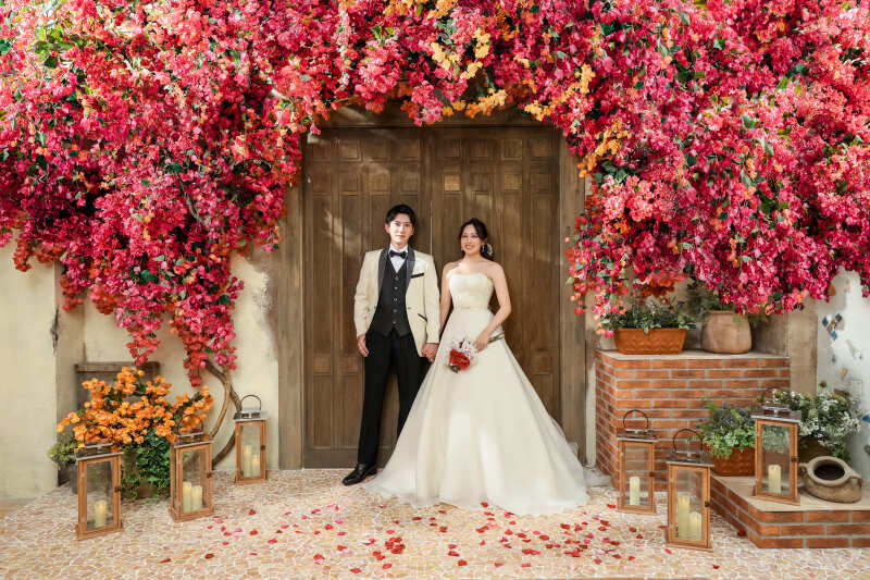 晴れやかな中で