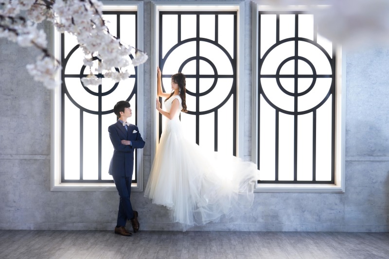 幻想的な空間で