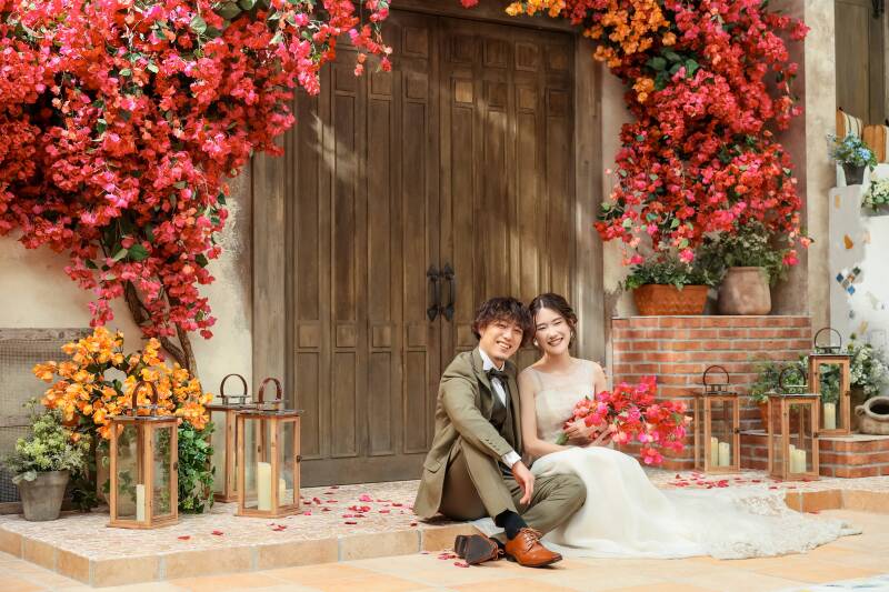 日差しと笑い声