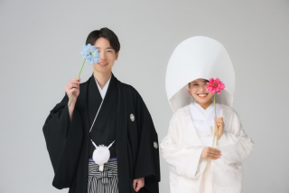 一輪に込めた夫婦の愛