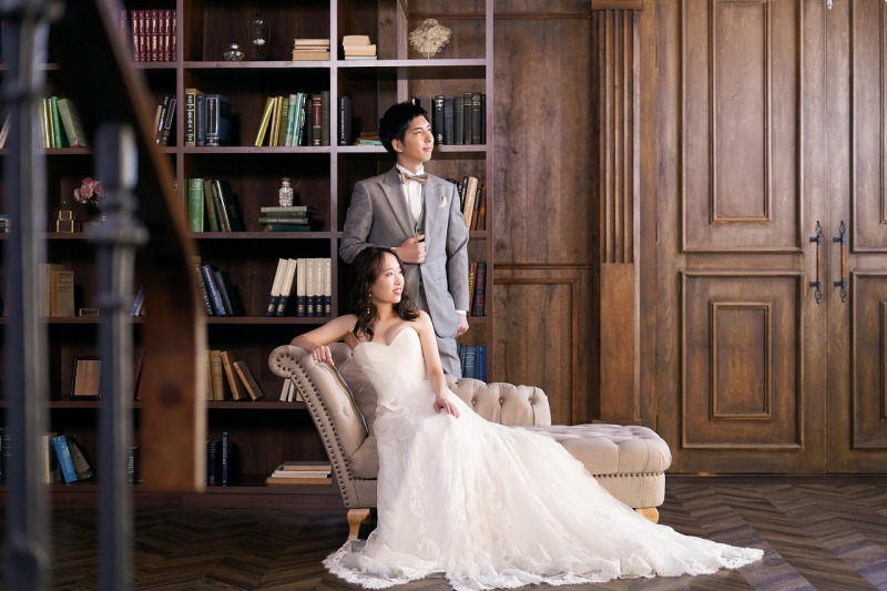 ダウンスタイルで大人っぽく