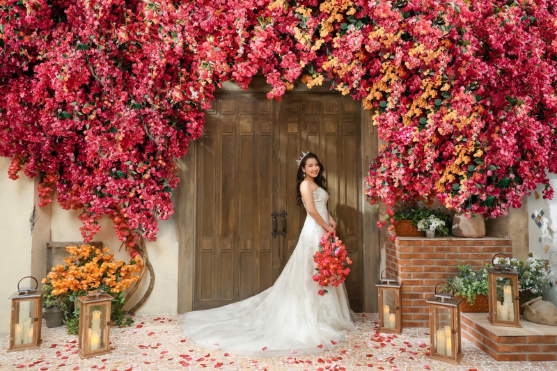 ブーケとともに