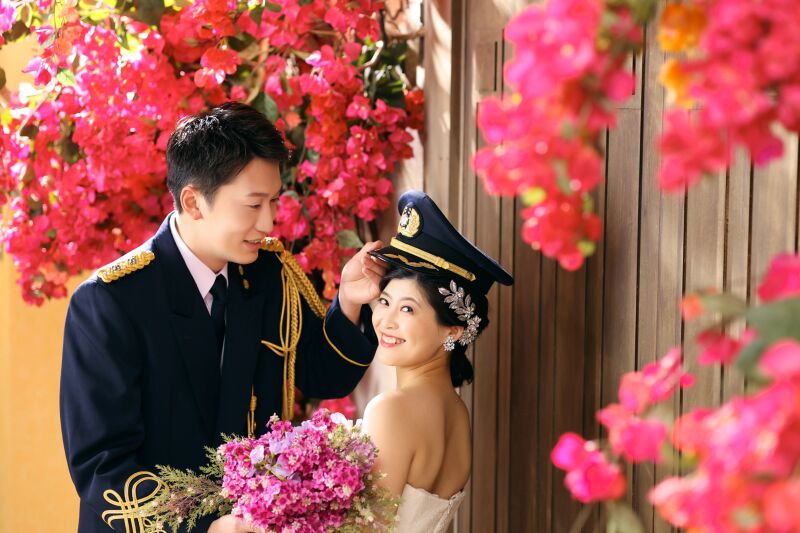 笑顔が彩るお二人だけのフォトウエディング