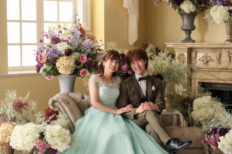 笑顔の花が咲く