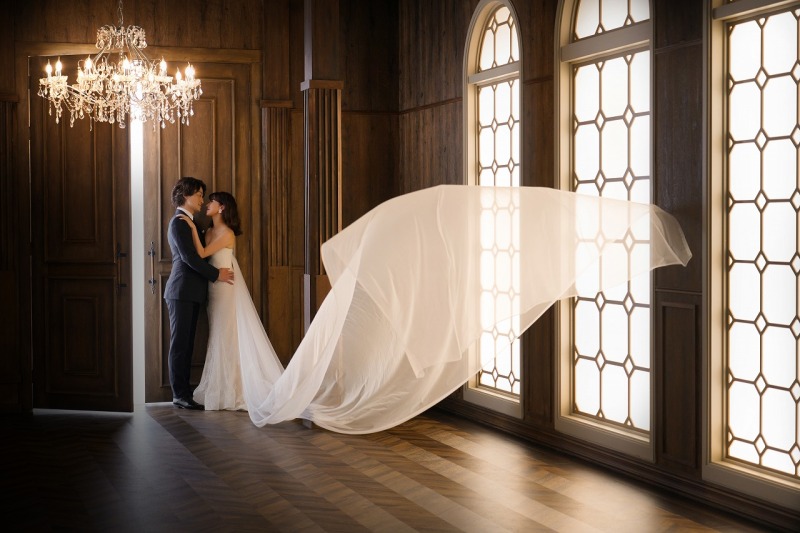 幻想的な空間で