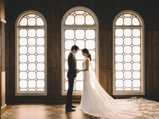 ノーブルなチャペルで残す、大人花嫁のための結婚写真