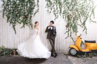 studio LUMINOUS お台場_Ivy Wall＆Amalfi