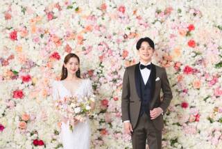 studio LUMINOUS お台場_Cafe＆Flower Wall