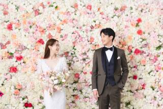 studio LUMINOUS お台場_Cafe＆Flower Wall