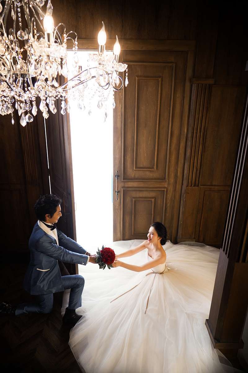 上からのアングルでも