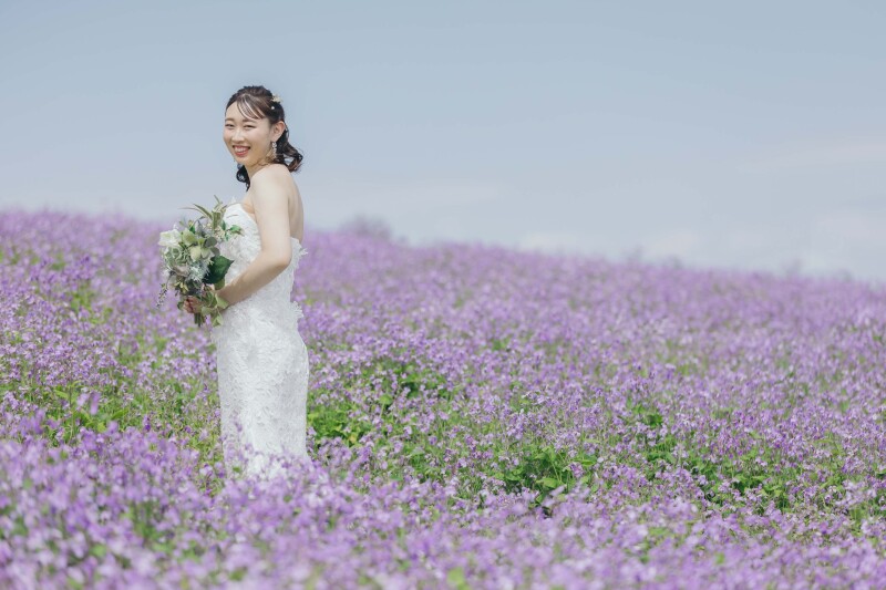 新婦様の美しいソロカット♡