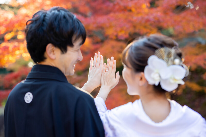 指輪メインのお手元カットも❋