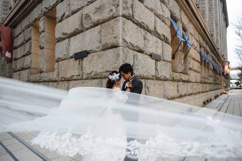 なびくベールに包まれた特別な瞬間☆