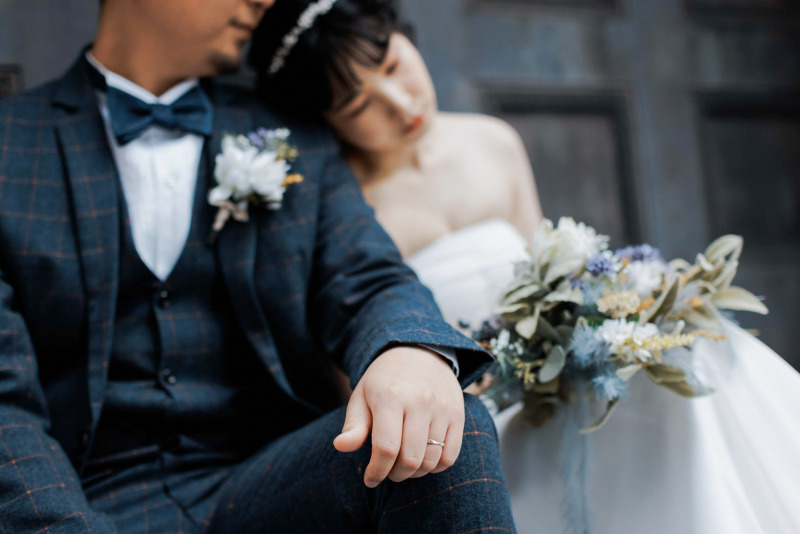 手元やブーケのアップも✿