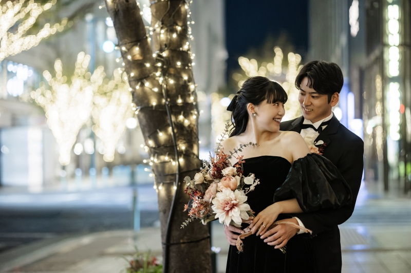 最後はバックハグで♡