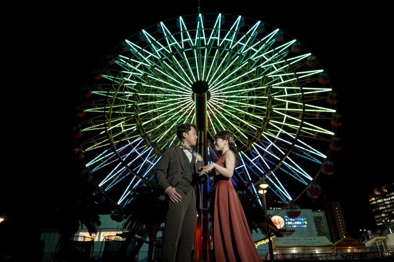 光り輝く観覧車❋