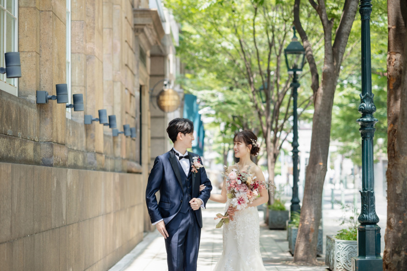 木漏れ日の中で撮影☀