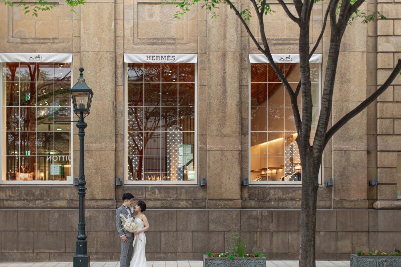 クラシカルなロケーションスポットで1枚