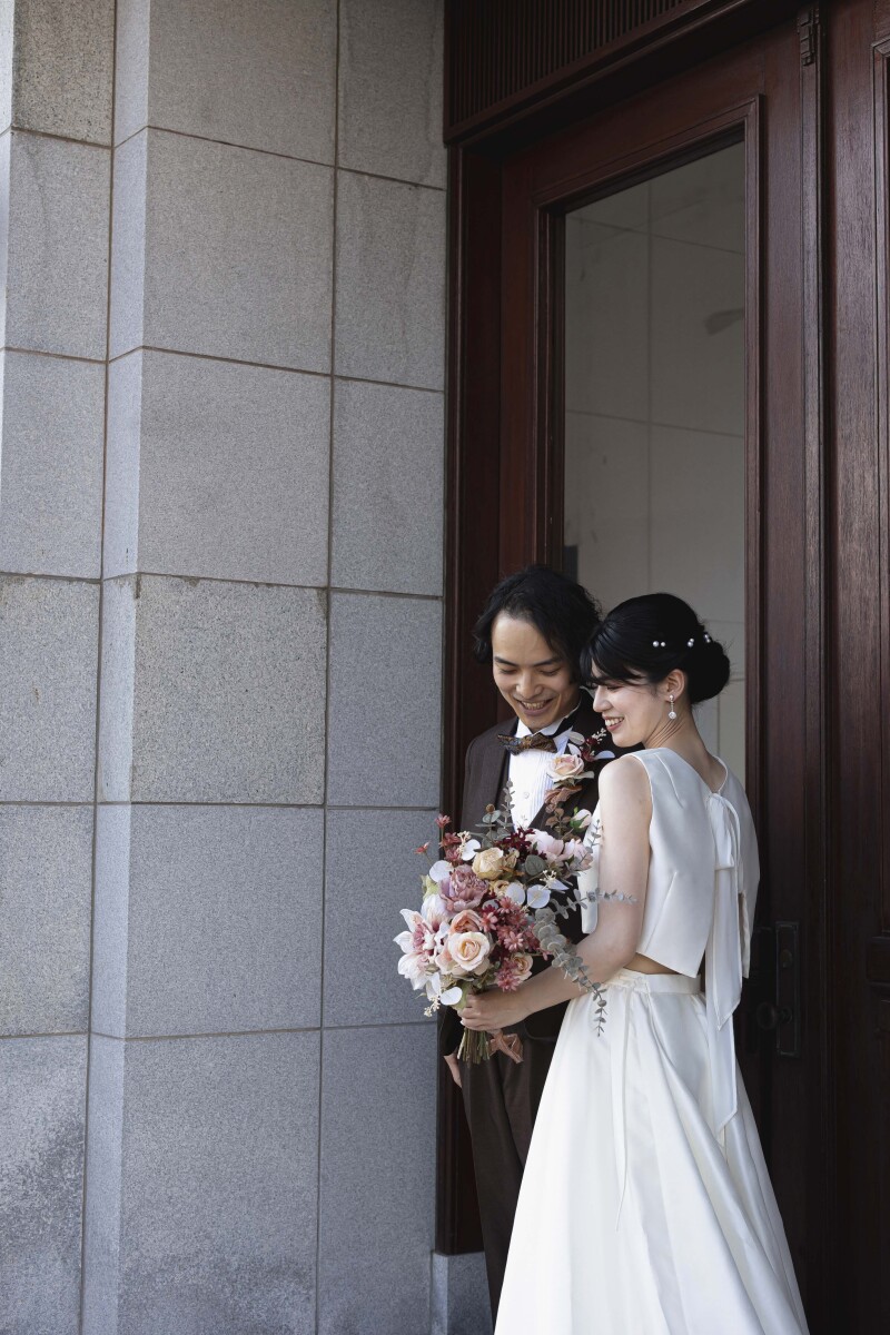 ☆ふたりでブーケを見つめながら☆