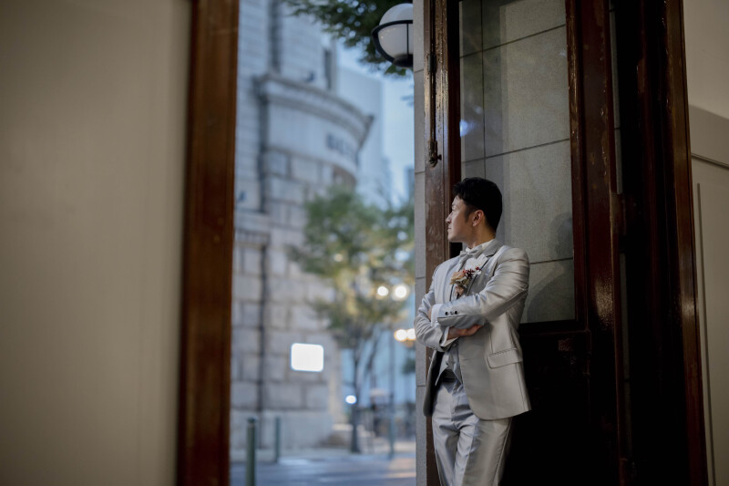 新郎様ソロカット