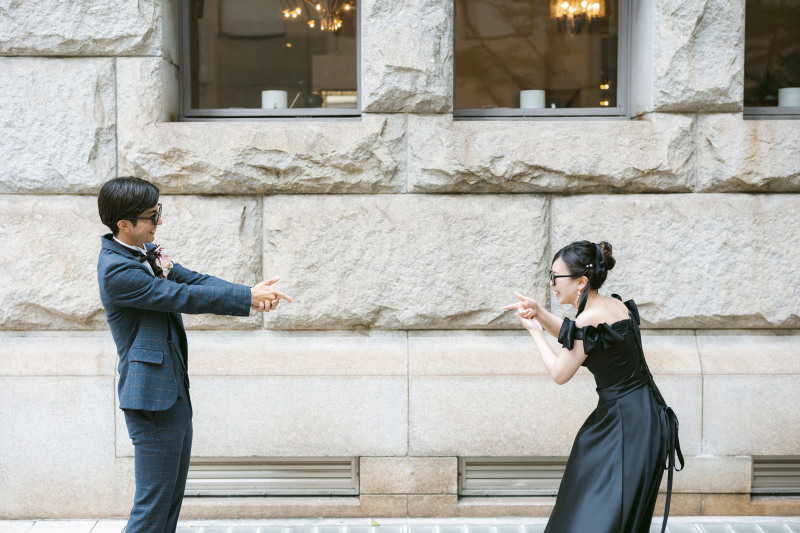 普段のおふたりの雰囲気や遊んでる楽しい雰囲気も♪
