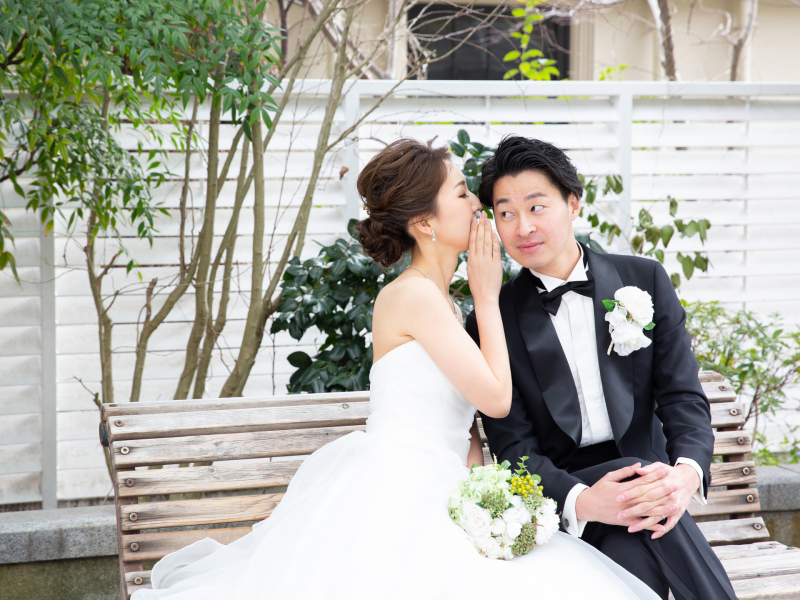 演技派なご新郎様、、?