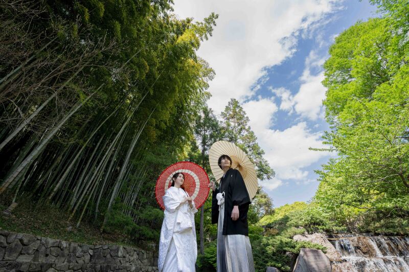 番傘もご用意しております!