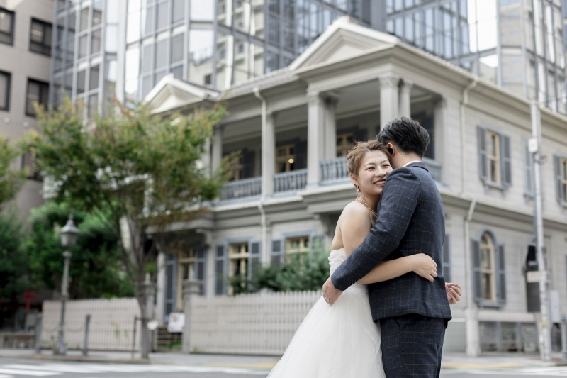 仲良しハグショットで♡