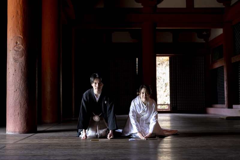 本堂できちっとしたカットも*