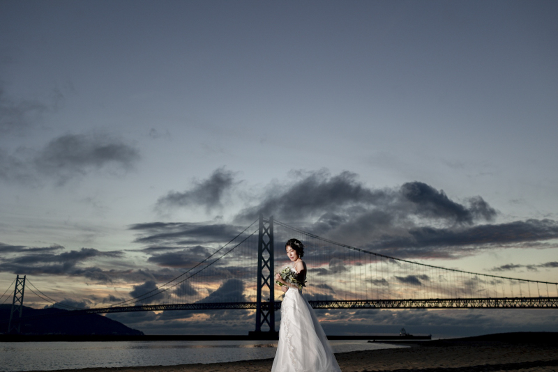 新婦様のソロカットも