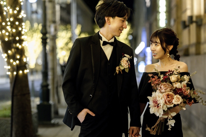 向かい合って♡