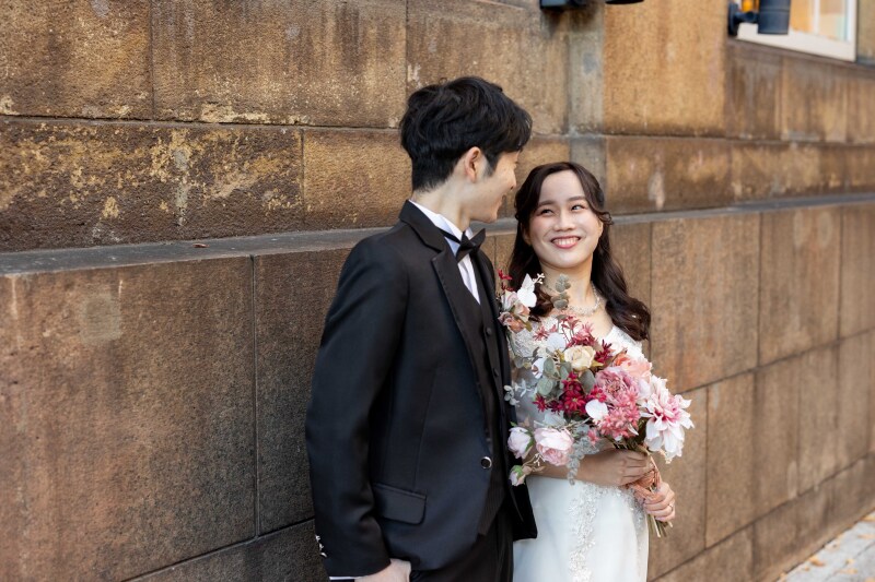 新婦様メインのカット*