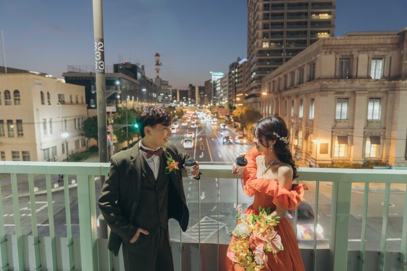 コーヒーカップで街フォト♪