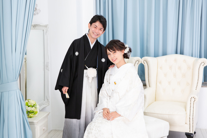 お部屋をバックに・・