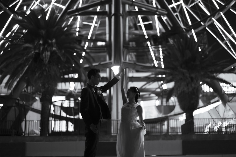 映画の1シーンのように