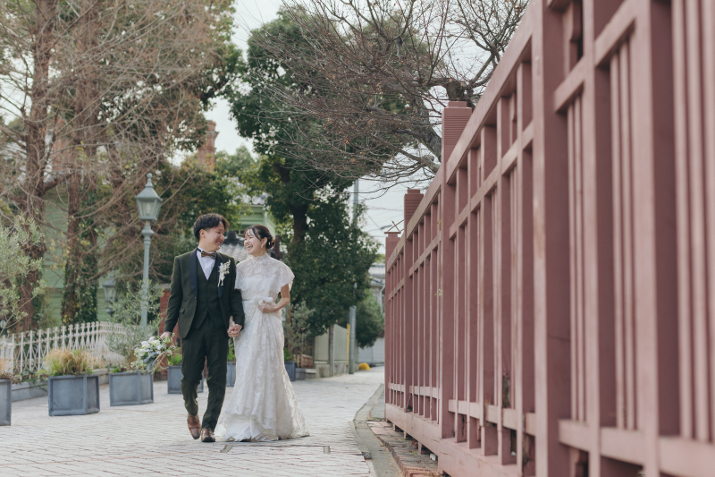 北野異人館で撮影スタート＊