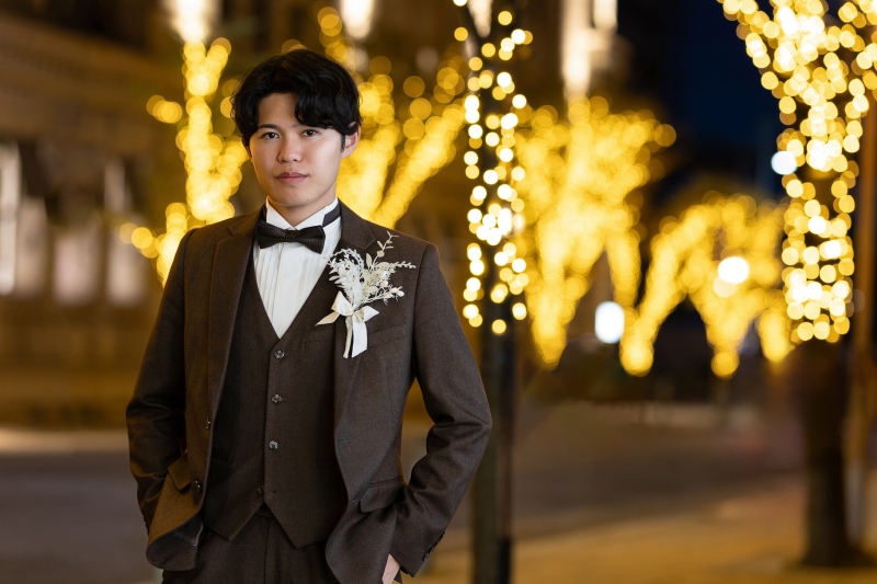 新郎様ソロショット