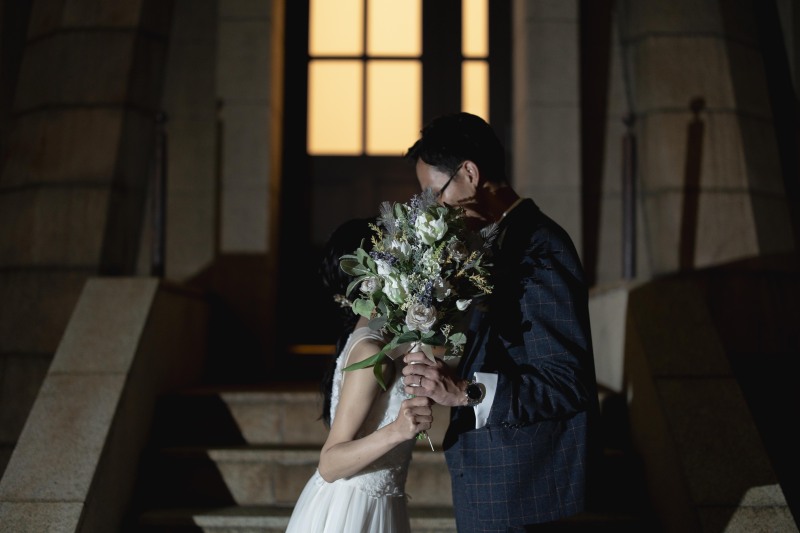 ブーケと一緒に