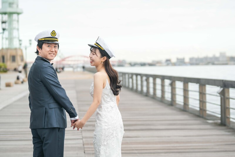 洋装撮影からスタート☆ハーバーランドにて♩