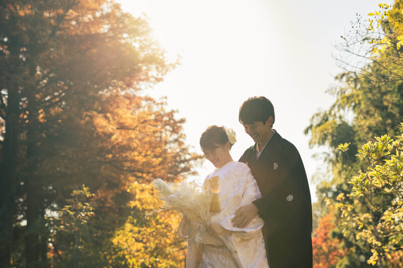 バックハグで♡