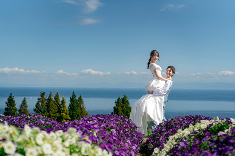 *淡路の大自然で叶えるフォトウェディング* 笑顔あふれる特別な一日