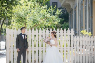 快晴の中、フォトウェディング＊