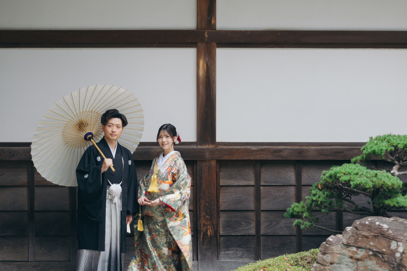 相楽園にて撮影スタート☆*