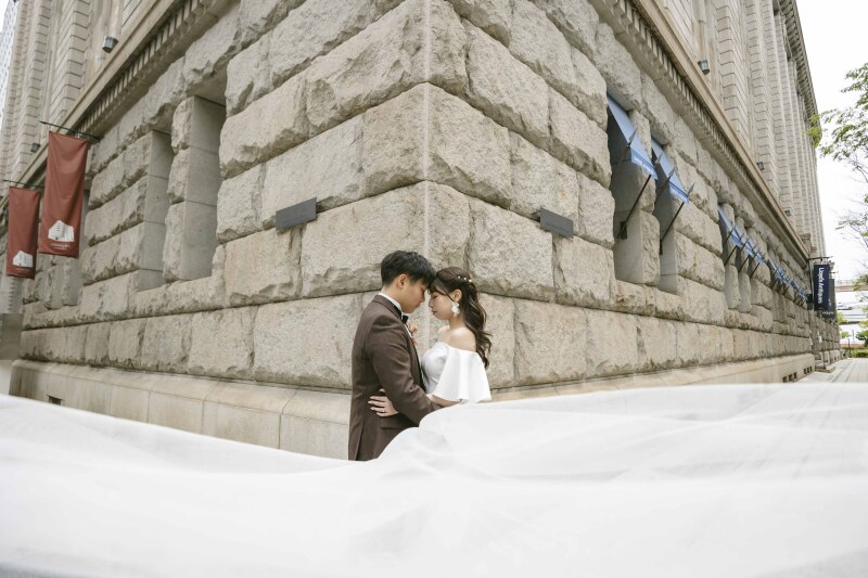 ベールを使って