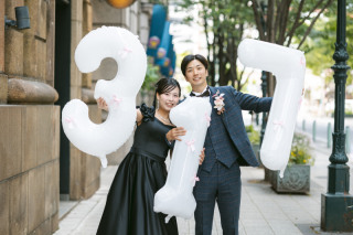 お持ち込みグッズでオリジナルのフォトウェディングを♪