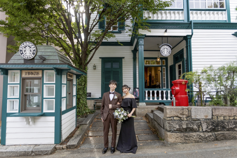北野異人館エリアから撮影スタート！
