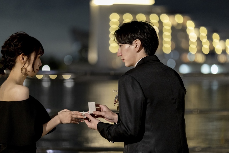 運命の瞬間♡プロポーズショット