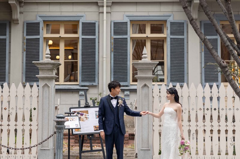 エスコートショットで大人の余裕を*